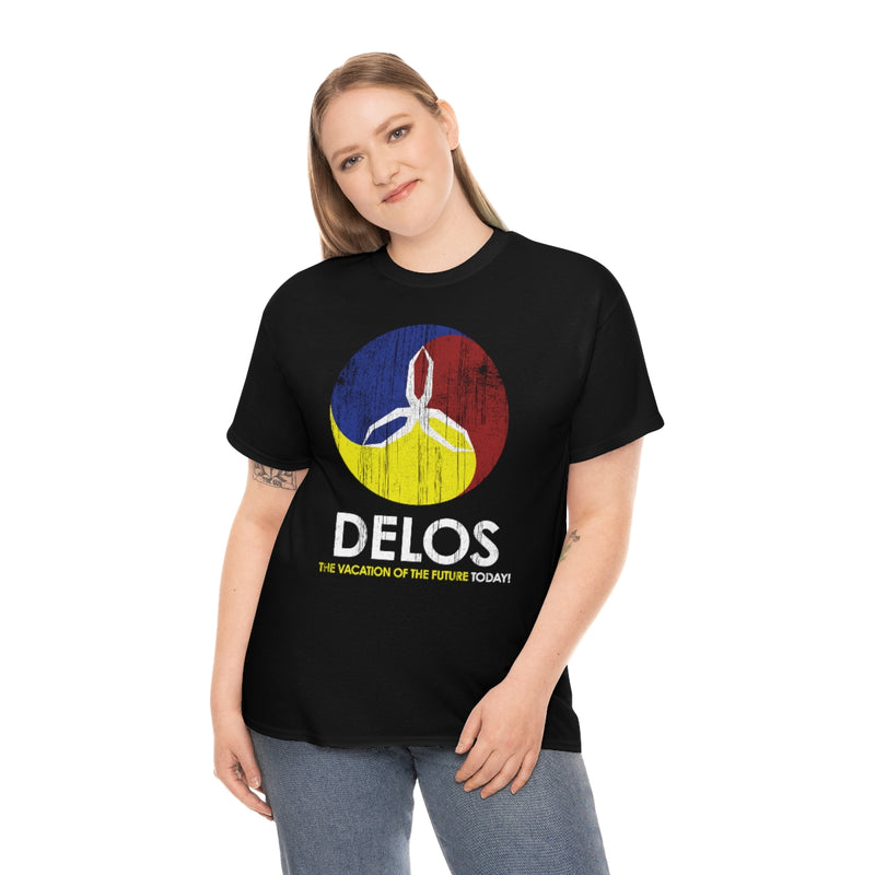 Robot World OLD Distressed V2 Tee