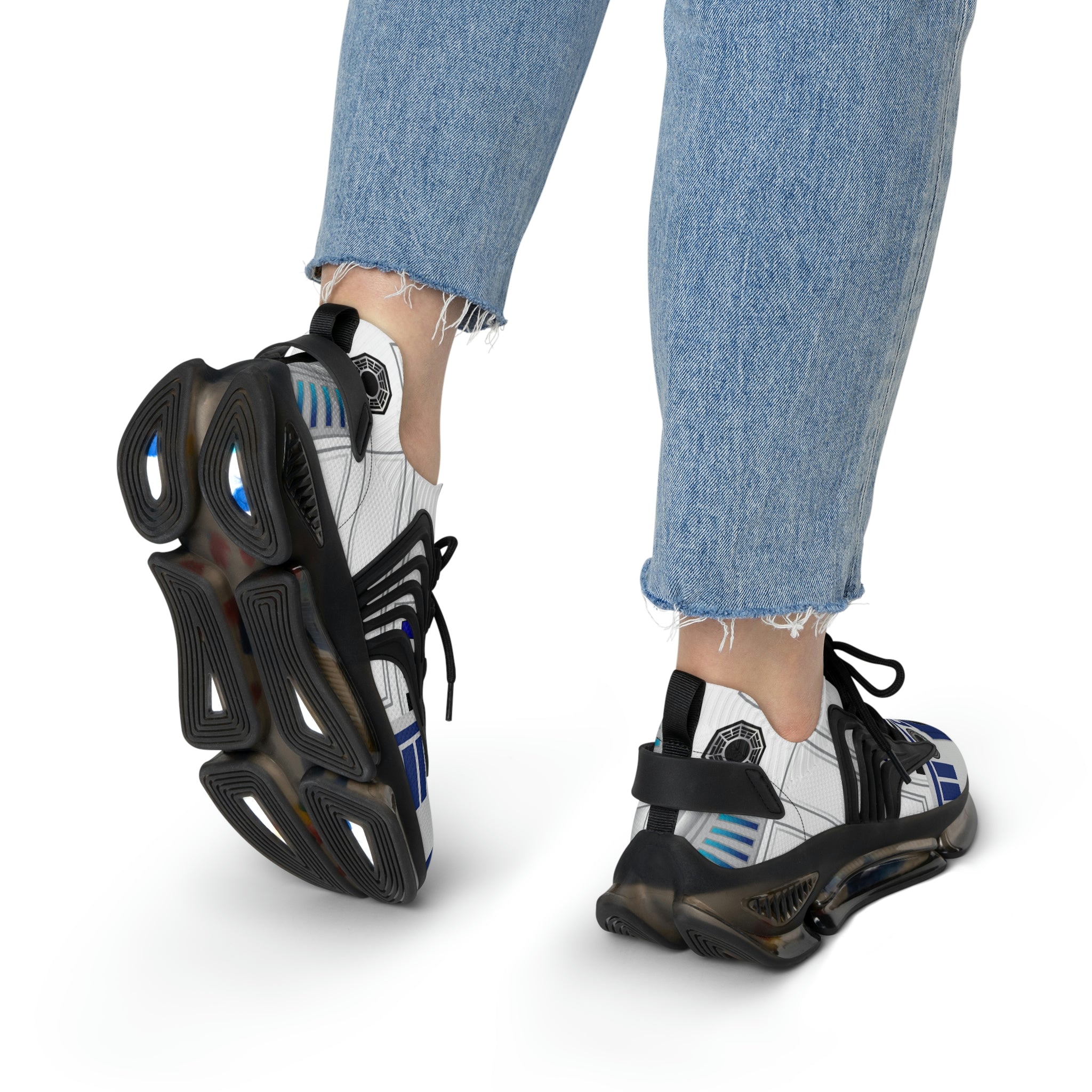 Astro Robot Women's Mesh Sports Sneakers