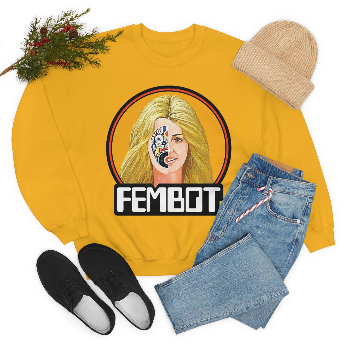 BW - FEMBOT Sweatshirt