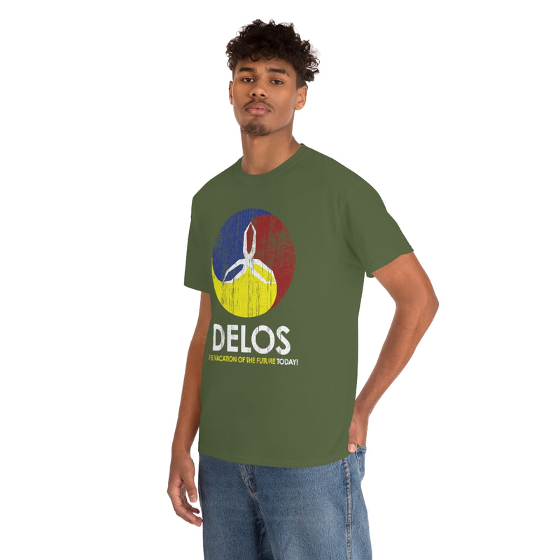 Robot World OLD Distressed V2 Tee