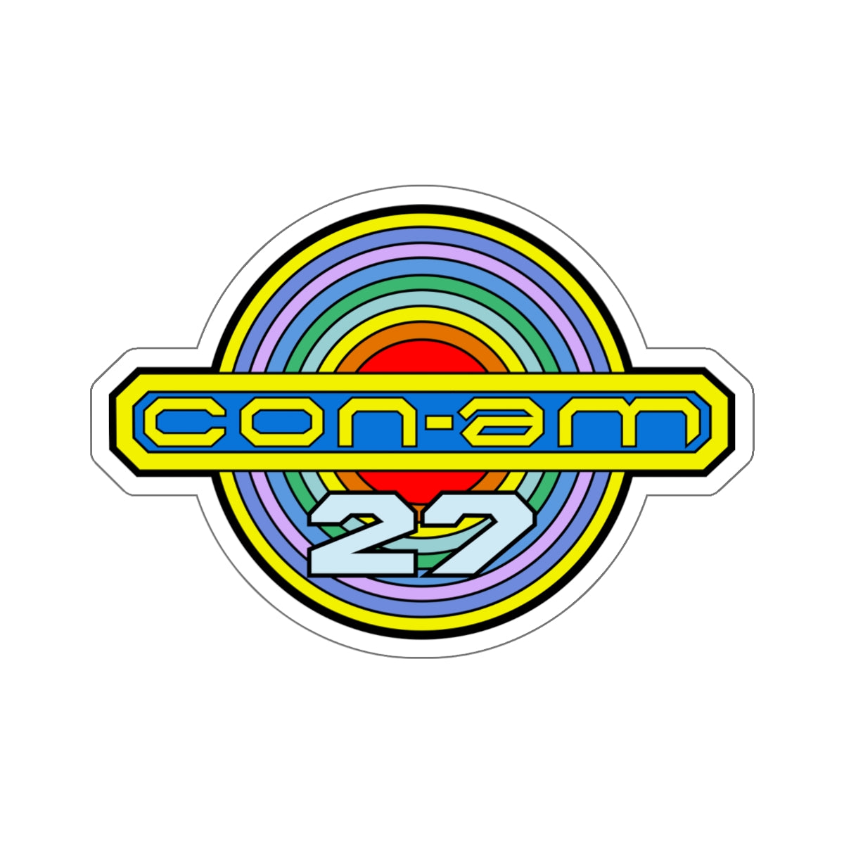 CON-AM 27 Stickers