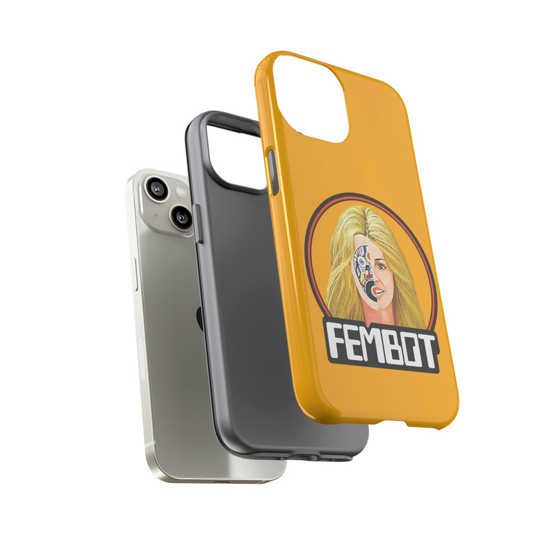 BW - FEMBOT Phone Case