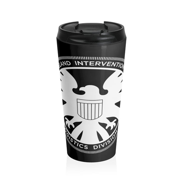 Old SHIELD Stainless Steel Travel Mug