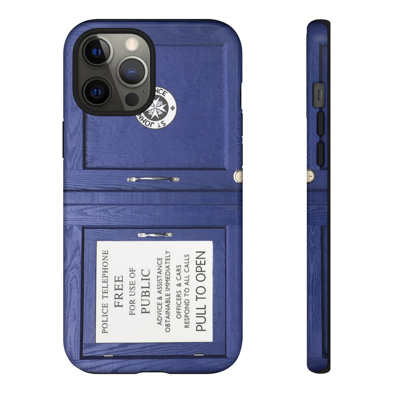 Blue Box Phone Case