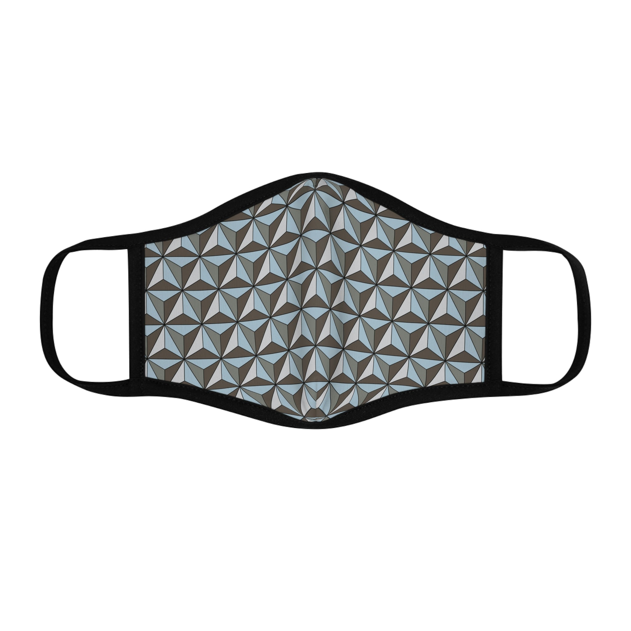 Space Ship Earth Inspired Face Mask