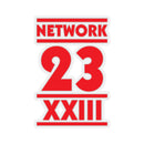 Network 23 Stickers
