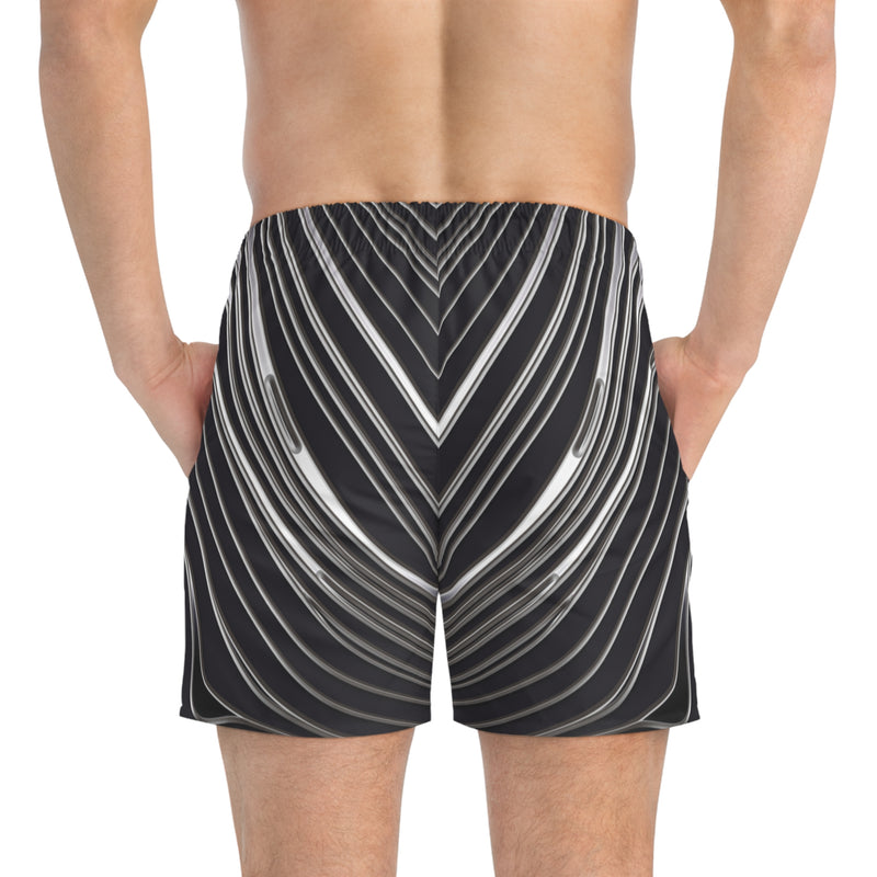 MD - Bounty Hunter Steel Swim Trunks