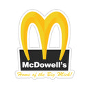 McDowell's Stickers