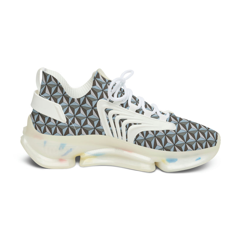 Space Ship Earth Inspired Women's Mesh Sports Sneakers