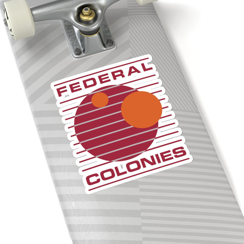 Federal Colonies Stickers