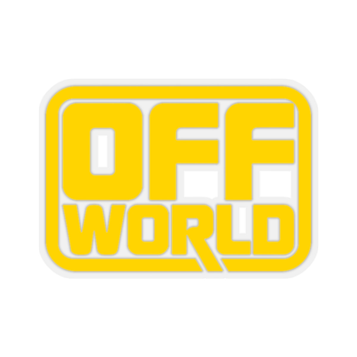 BR - OFF WORLD Stickers