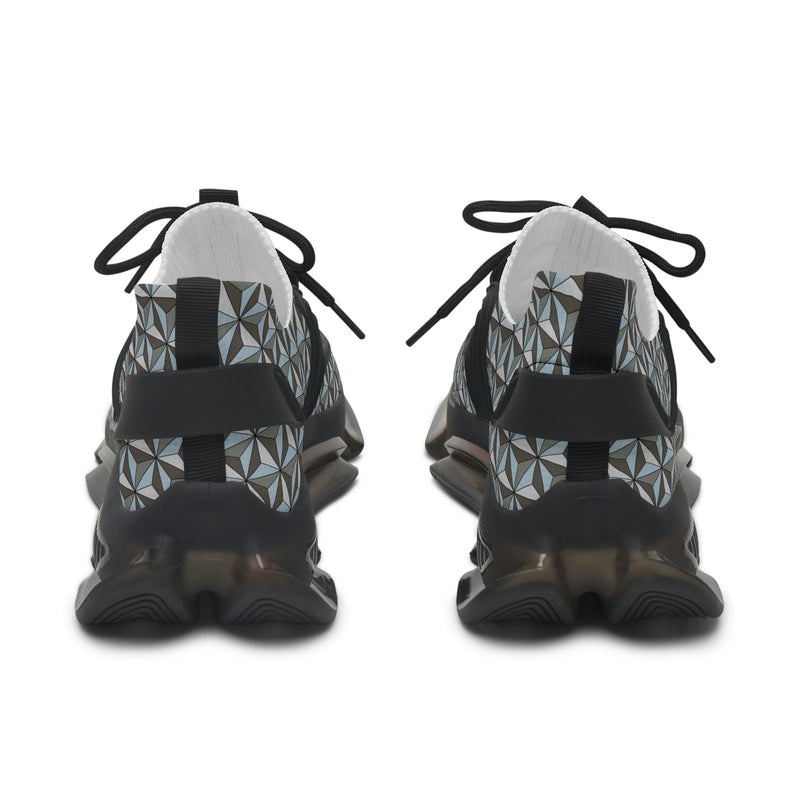 Space Ship Earth Inspired Women's Mesh Sports Sneakers