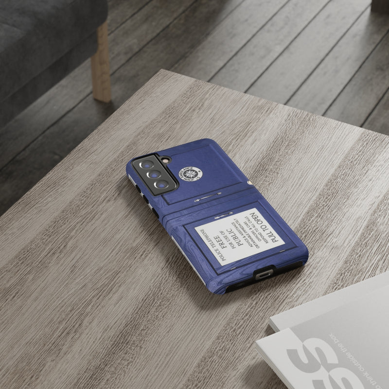 Blue Box Phone Case