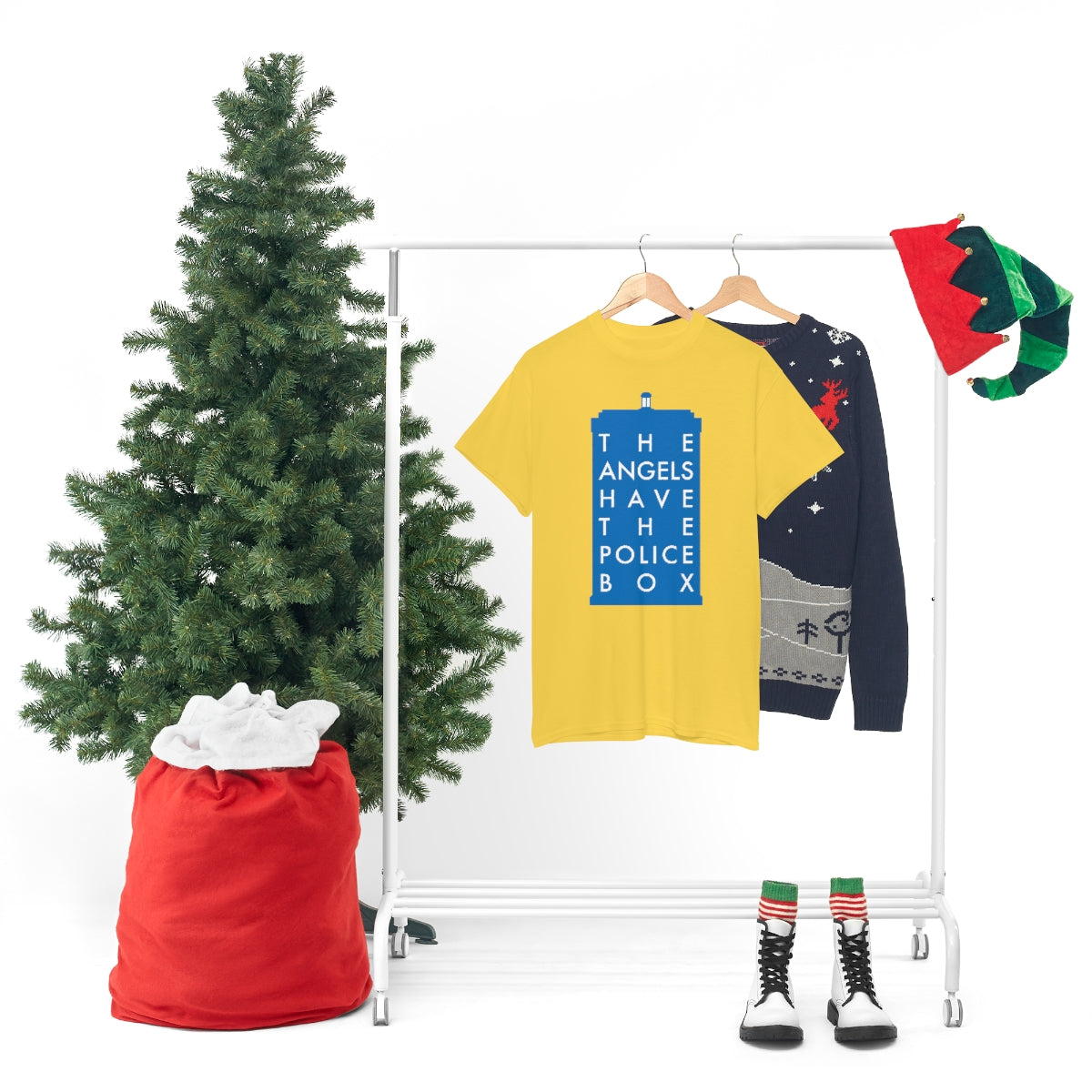 The Angels Have the Police Box Tee