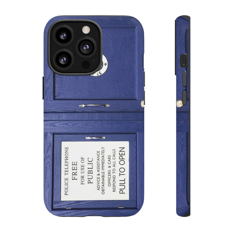 Blue Box Phone Case