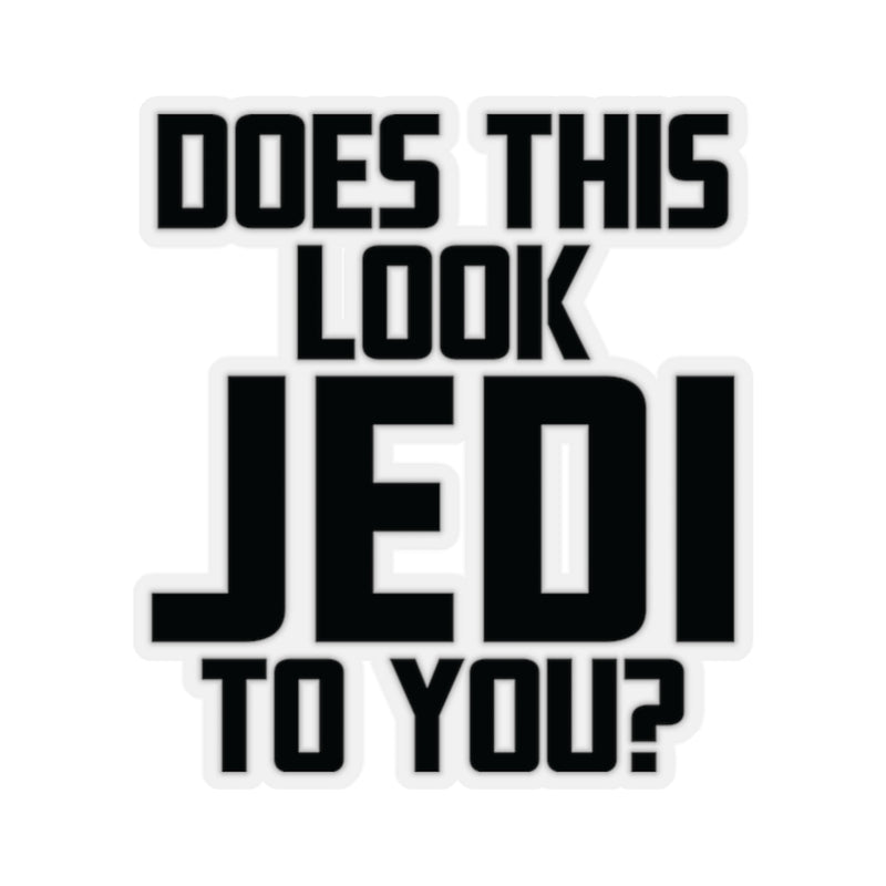 MD - Does This Look Jedi To You? Stickers