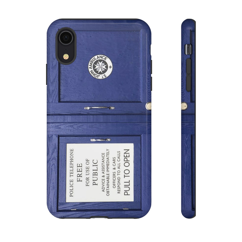 Blue Box Phone Case