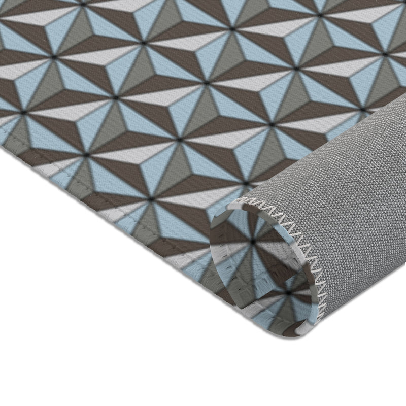Epcot Spaceship Earth Inspired Pattern Area Rugs