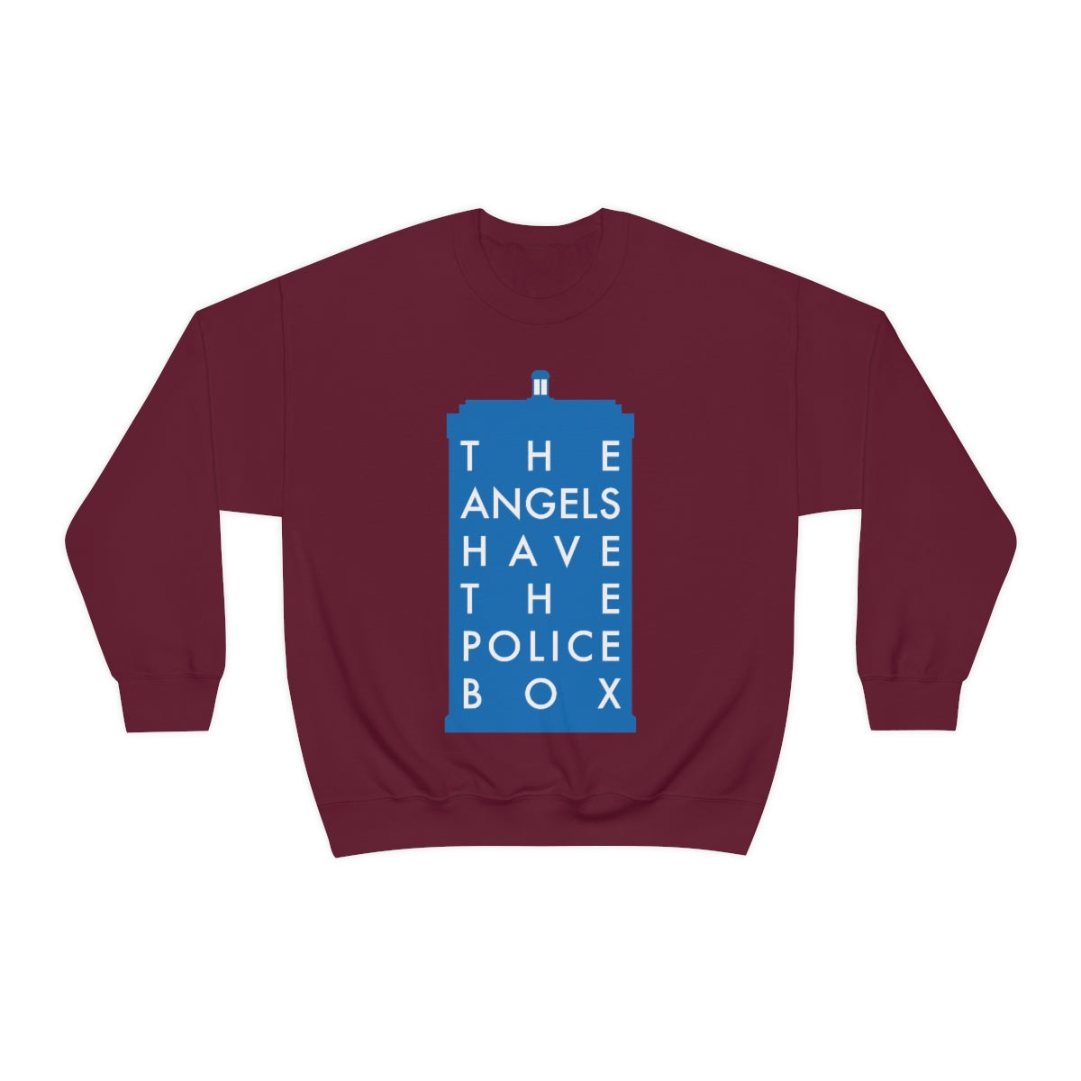 The Angels Have the Police Box Sweatshirt