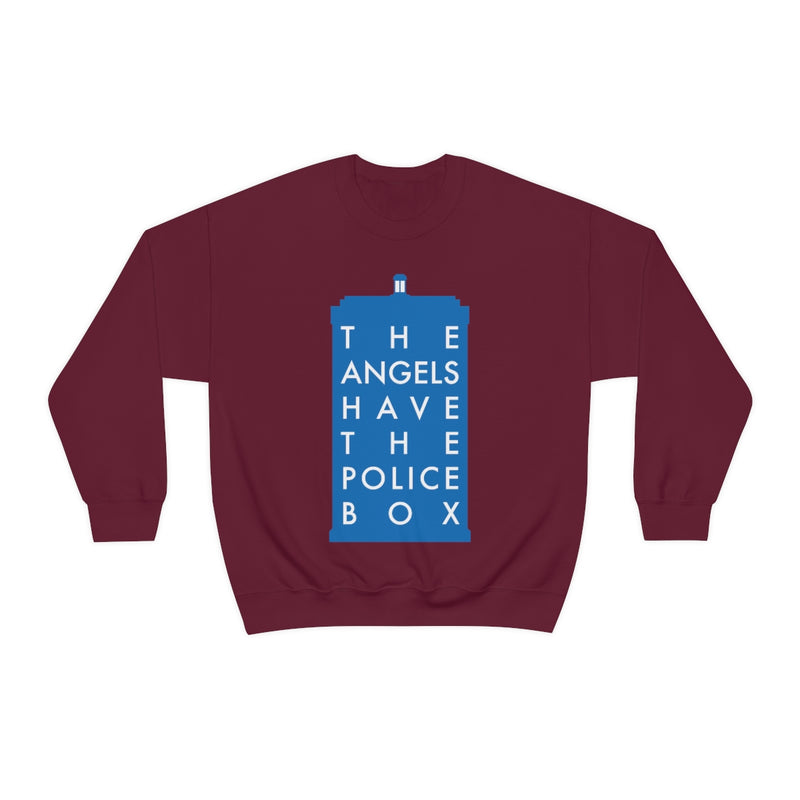 The Angels Have the Police Box Sweatshirt