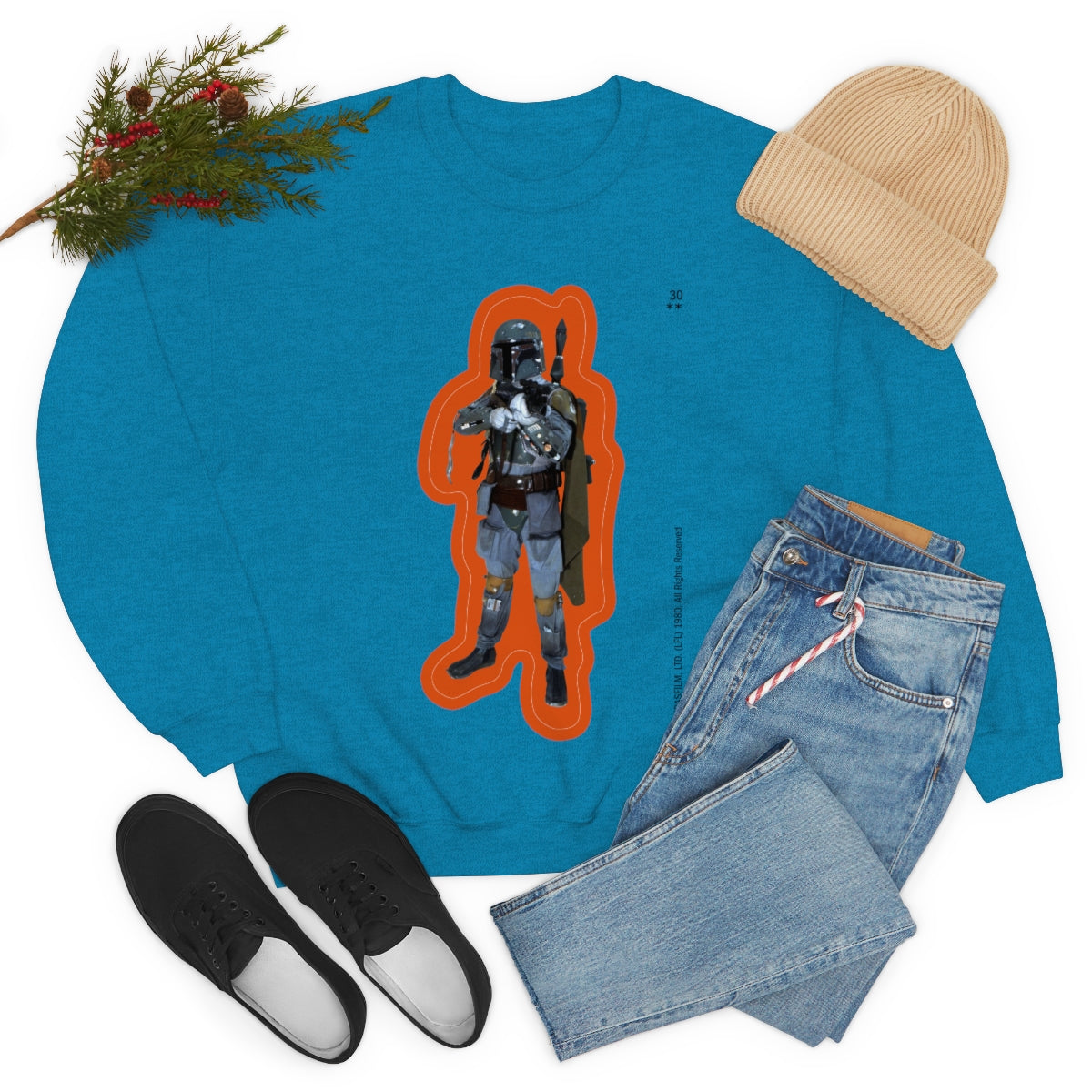 Bounty Hunter Bubble Gum Sticker Sweatshirt