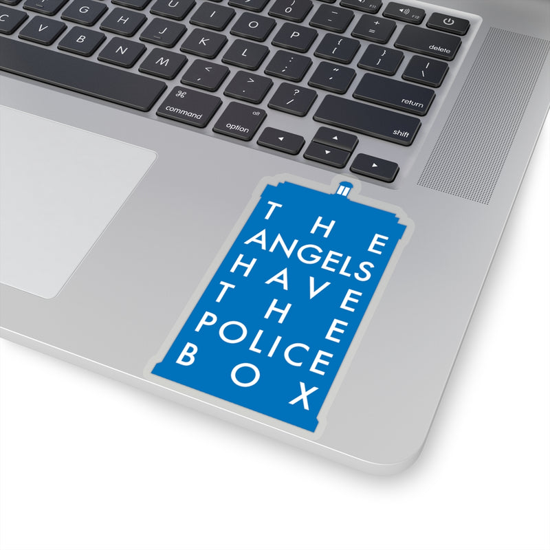 DW - The Angels Have the Police Box Stickers