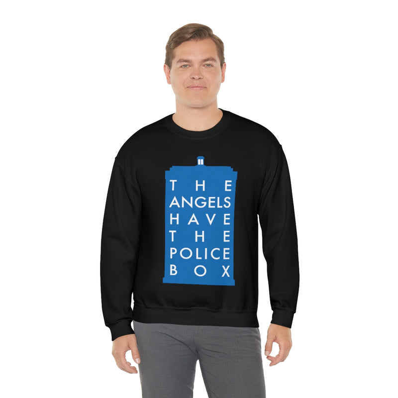 The Angels Have the Police Box Sweatshirt