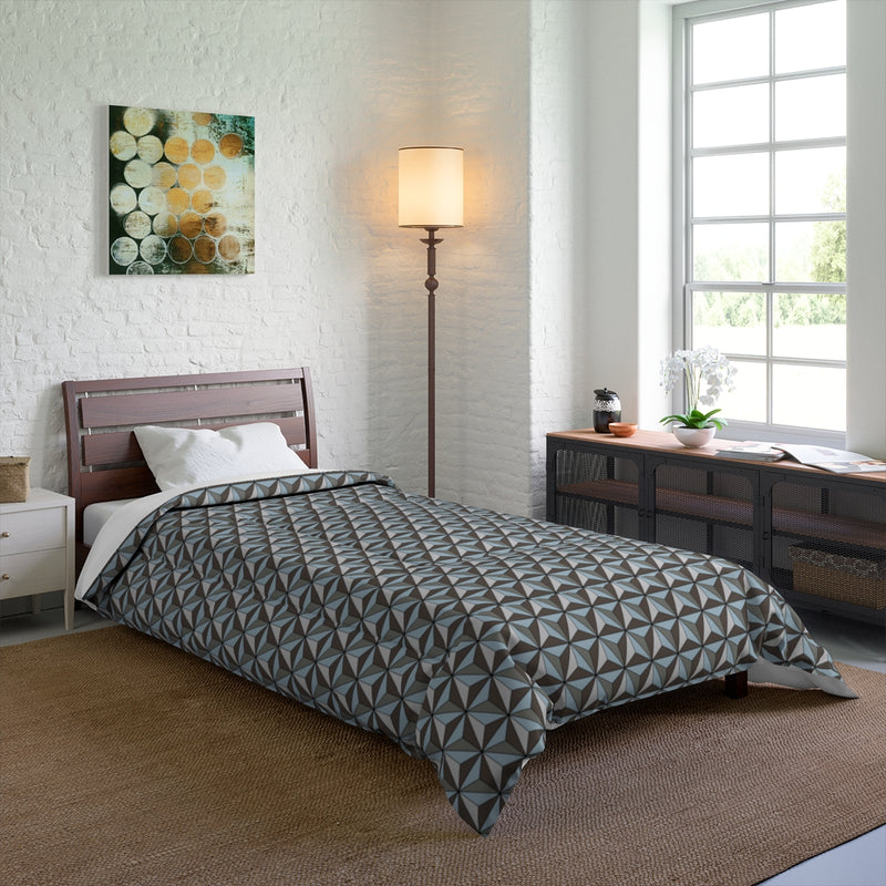 Space Ship Earth Inspired Comforter