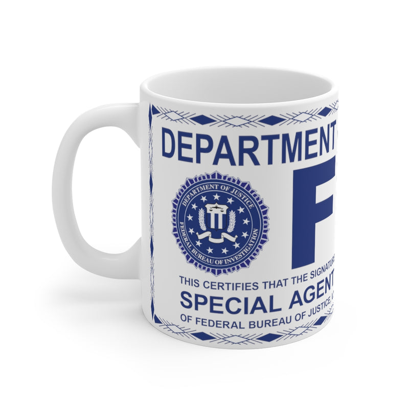 Sensible Scully Badge Mug