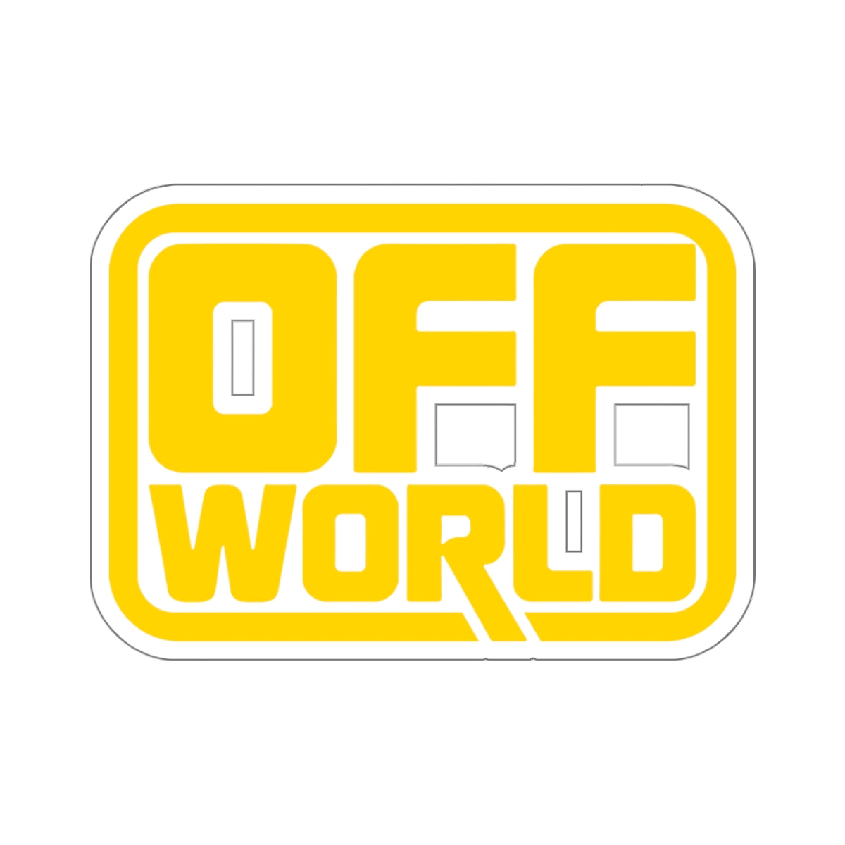 BR - OFF WORLD Stickers