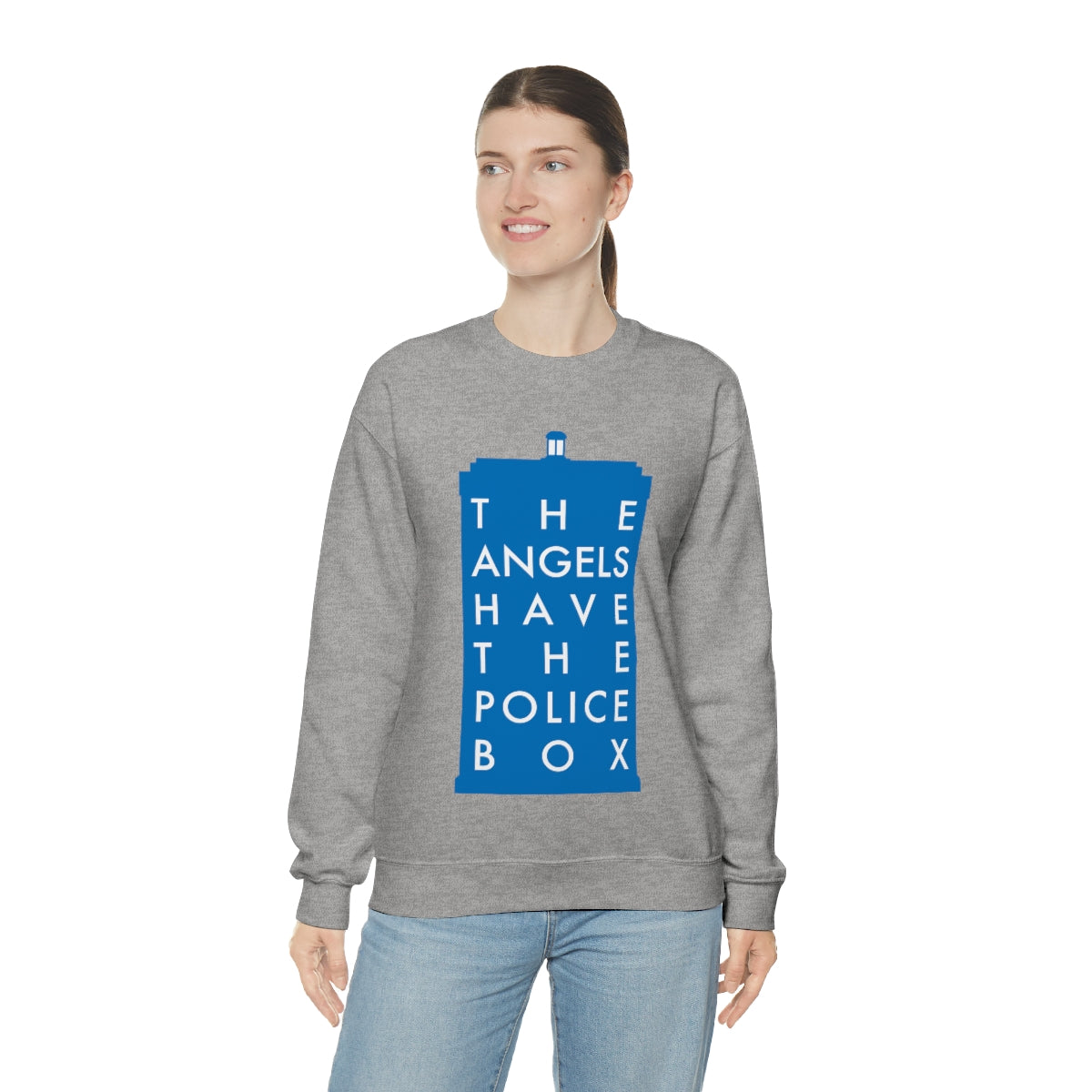 The Angels Have the Police Box Sweatshirt
