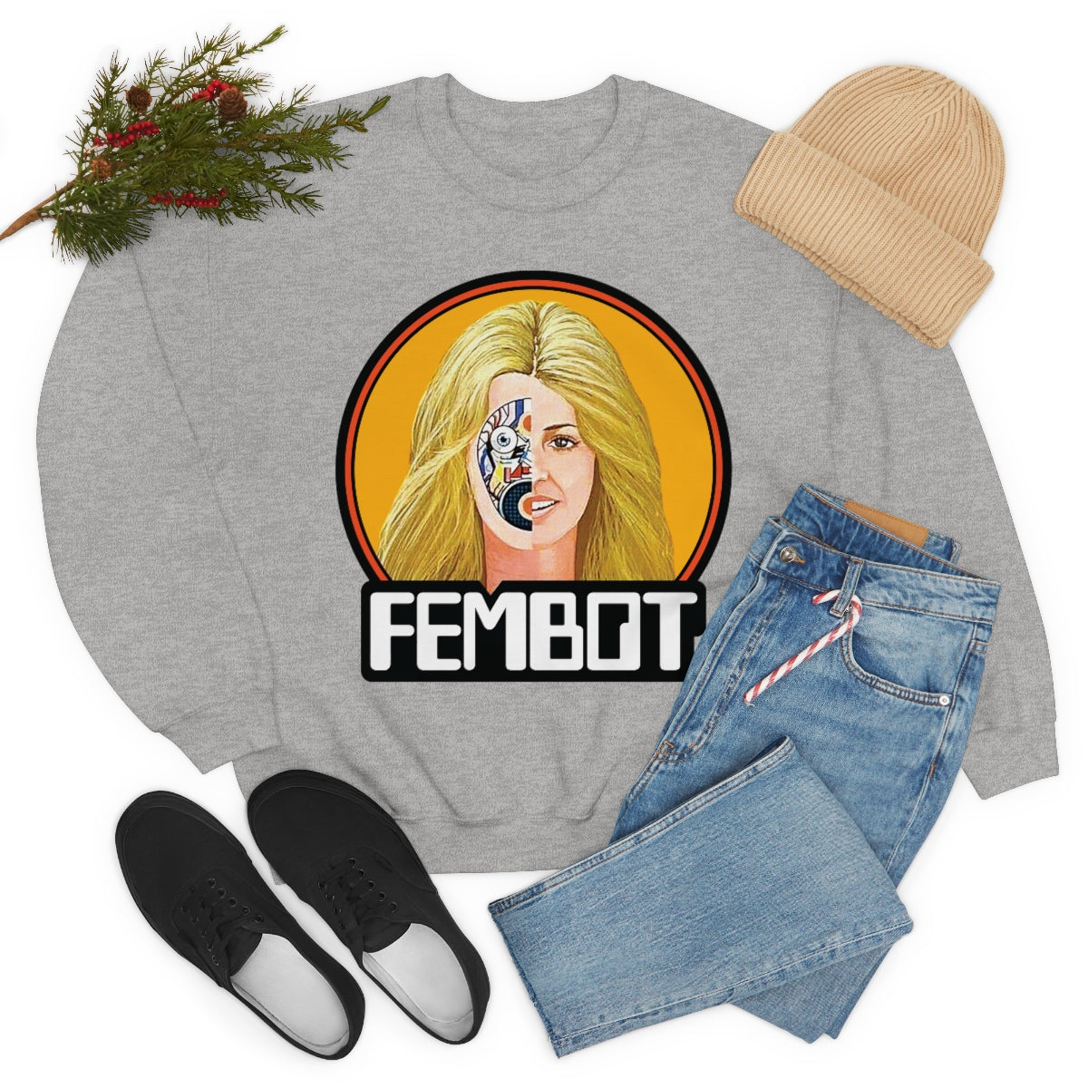 BW - FEMBOT Sweatshirt