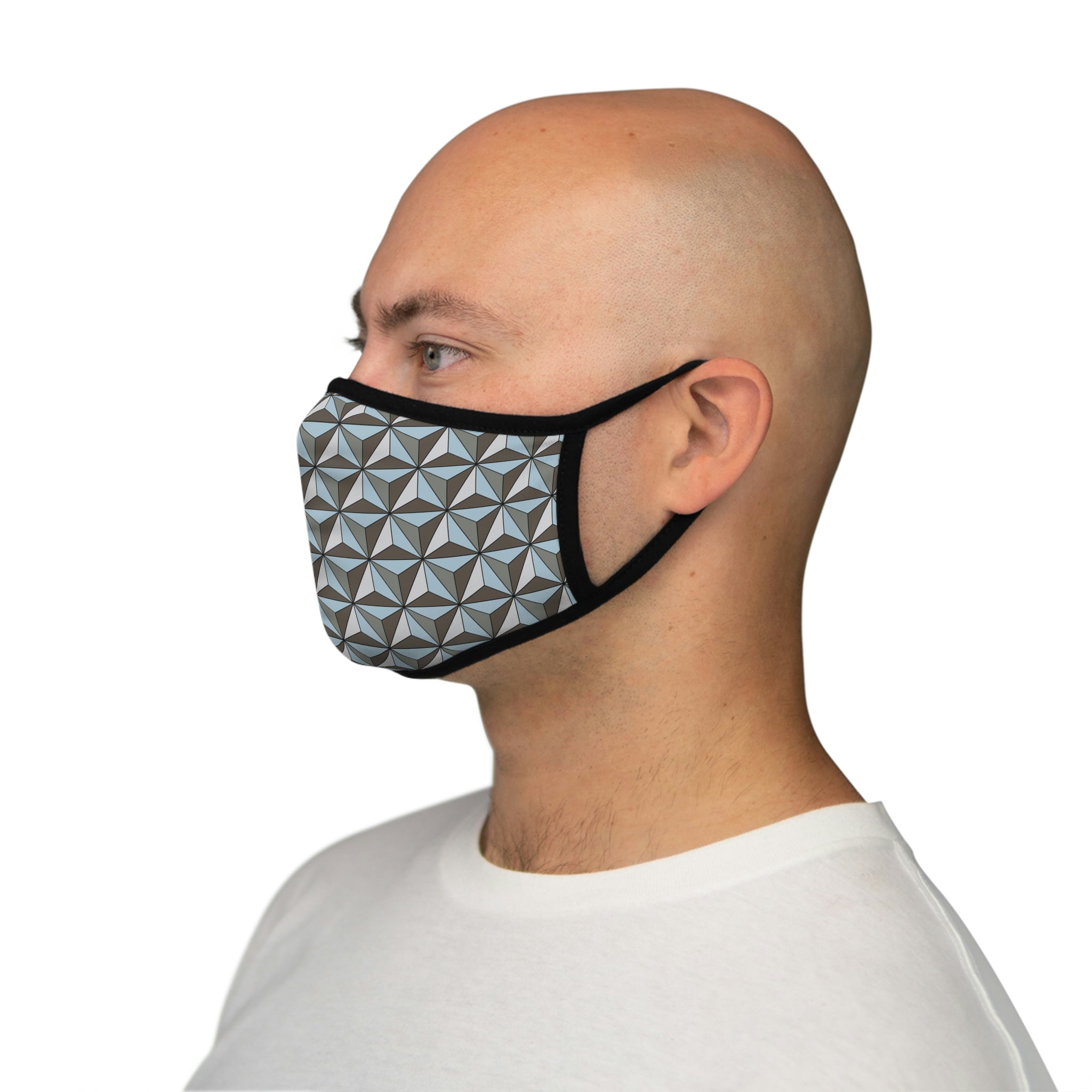 Space Ship Earth Inspired Face Mask