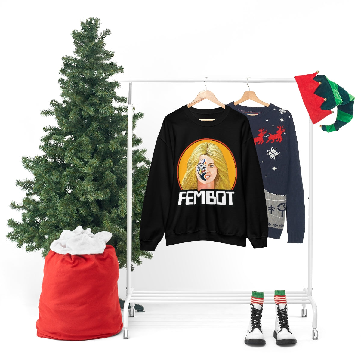 BW - FEMBOT Sweatshirt