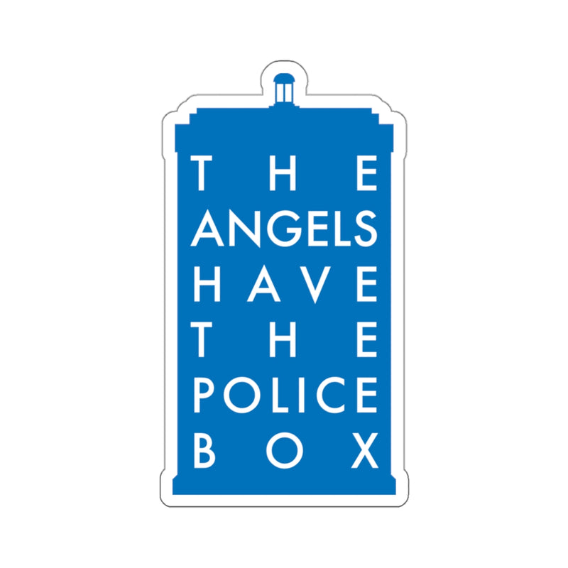 DW - The Angels Have the Police Box Stickers
