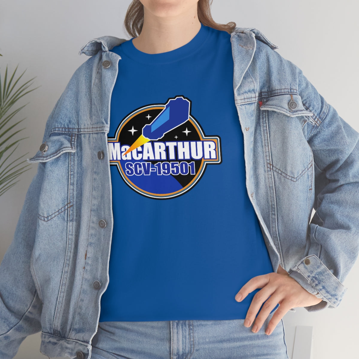 SAAB - USS McArthur Tee
