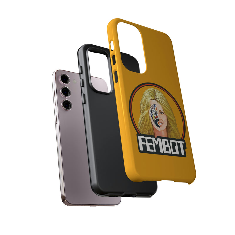 BW - FEMBOT Phone Case