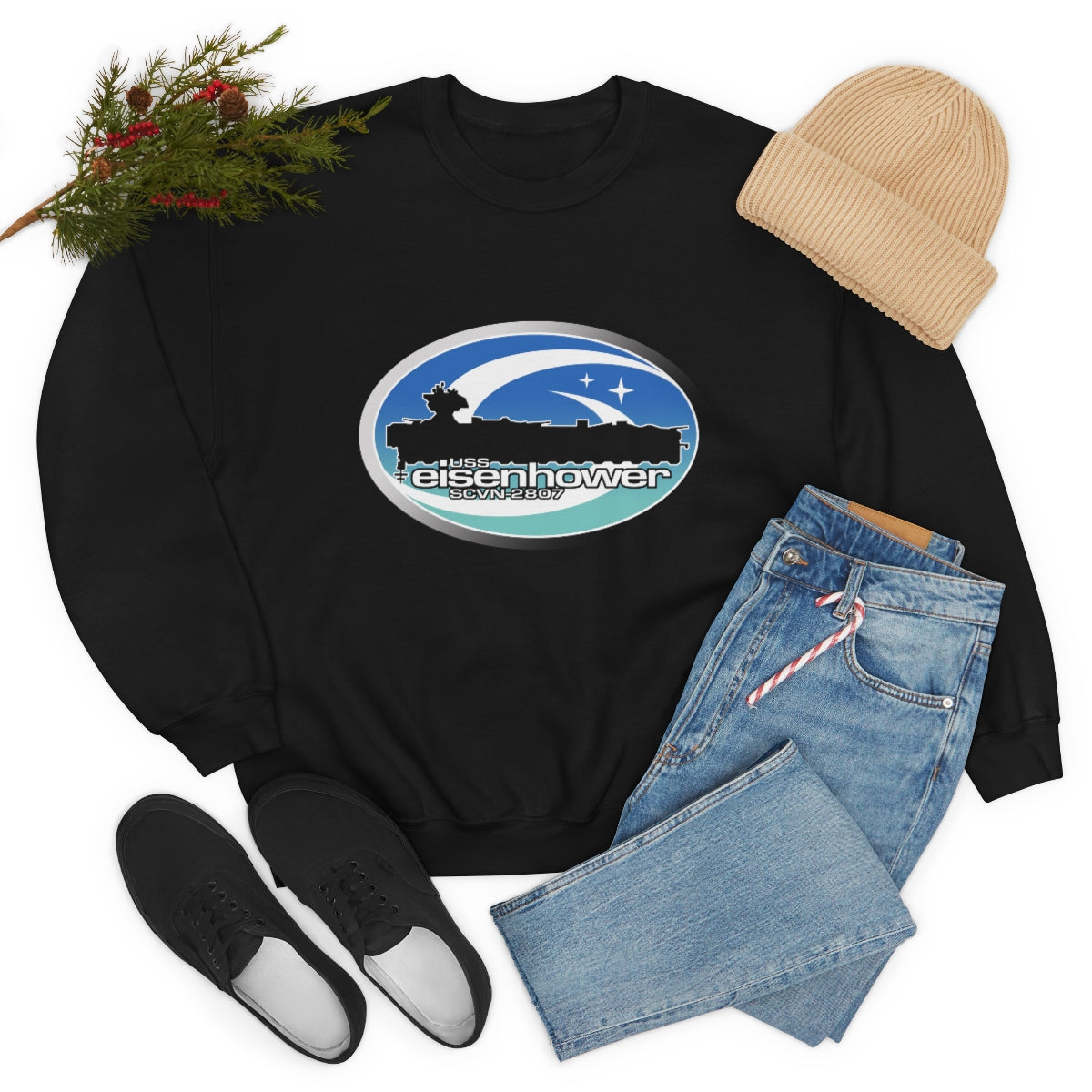 SAAB - USS Eisenhower Sweatshirt