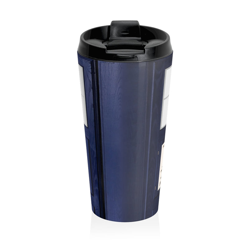 Blue Box Stainless Steel Travel Mug