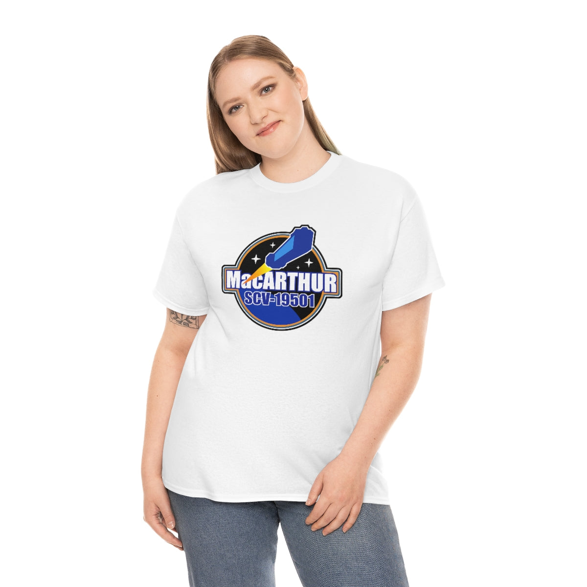 SAAB - USS McArthur Tee