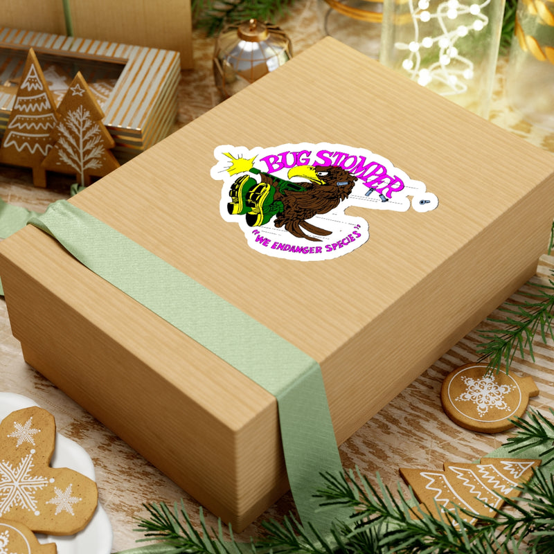 Bug Stomper Stickers