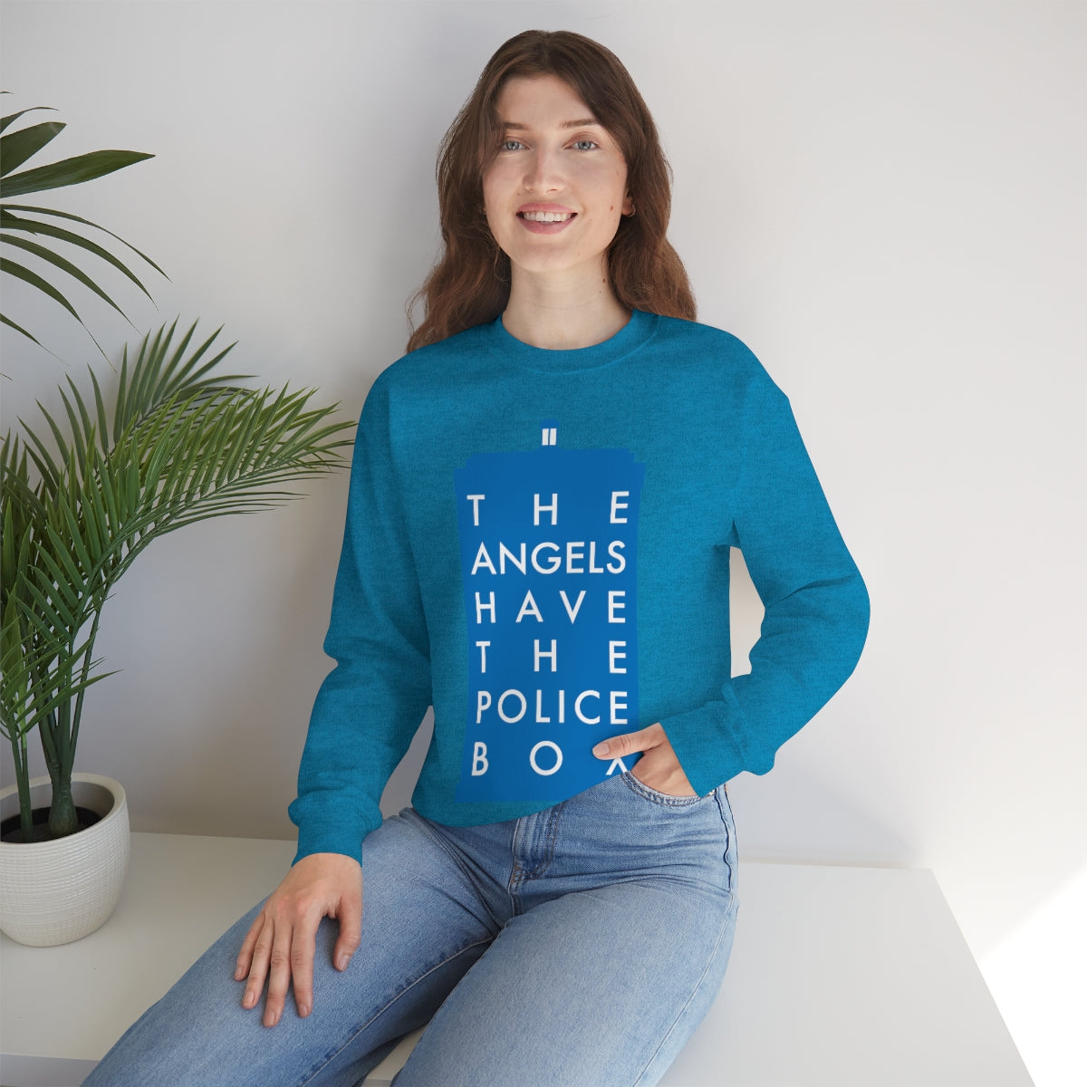 The Angels Have the Police Box Sweatshirt
