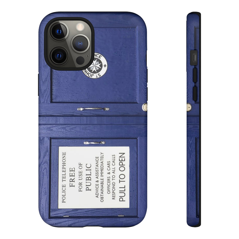 Blue Box Phone Case