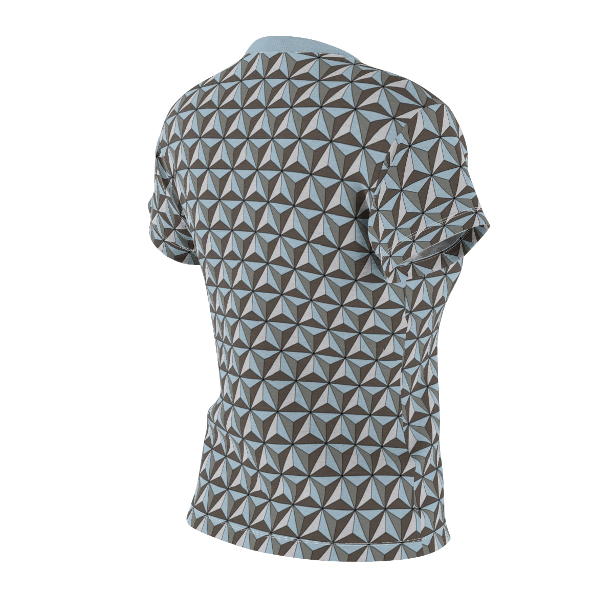 Space Ship Earth Inspired Women's AOP Tee