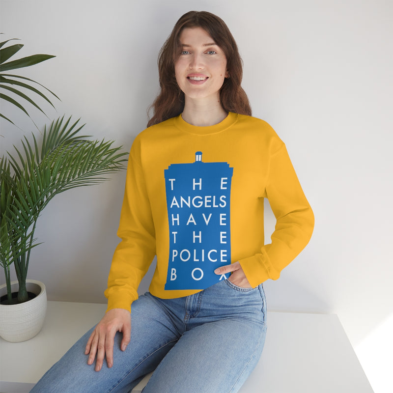 The Angels Have the Police Box Sweatshirt