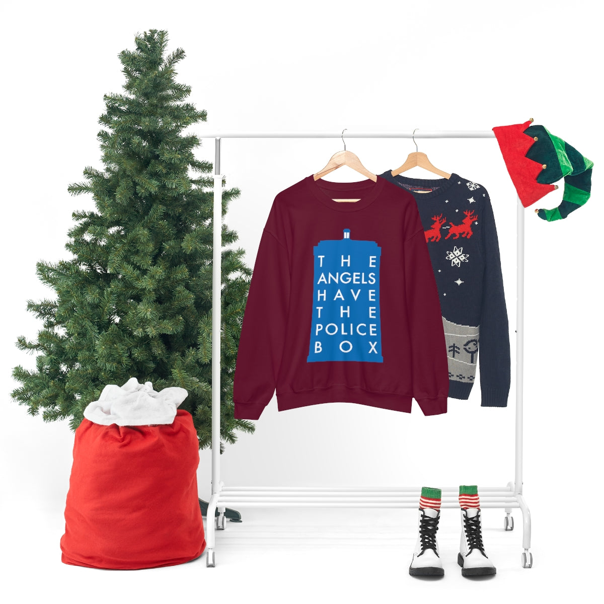The Angels Have the Police Box Sweatshirt