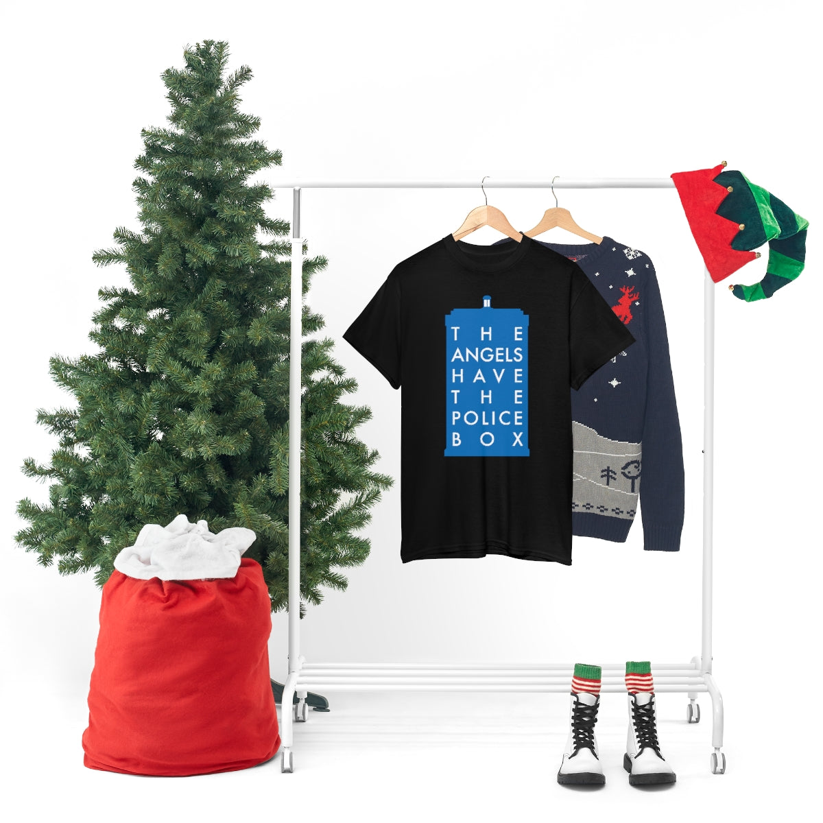The Angels Have the Police Box Tee