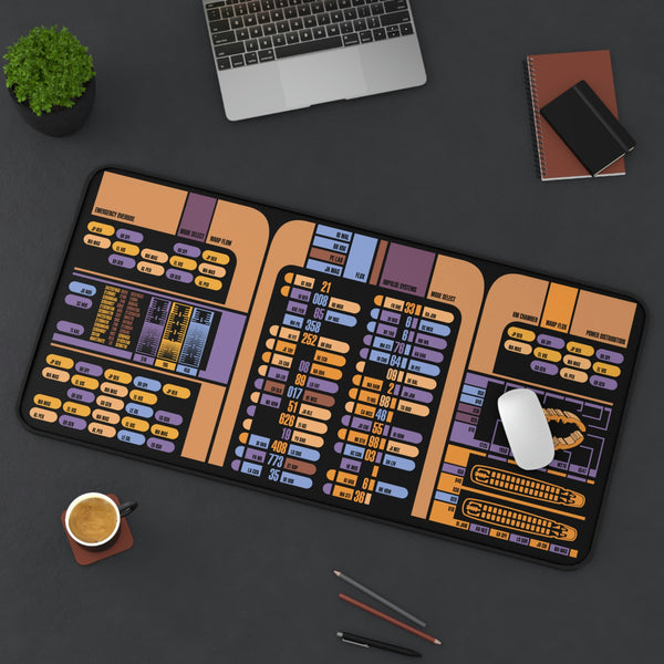 Space Fleet Engineering Desk Mat