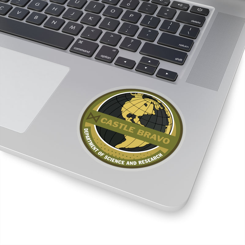 Castle Bravo Round Stickers