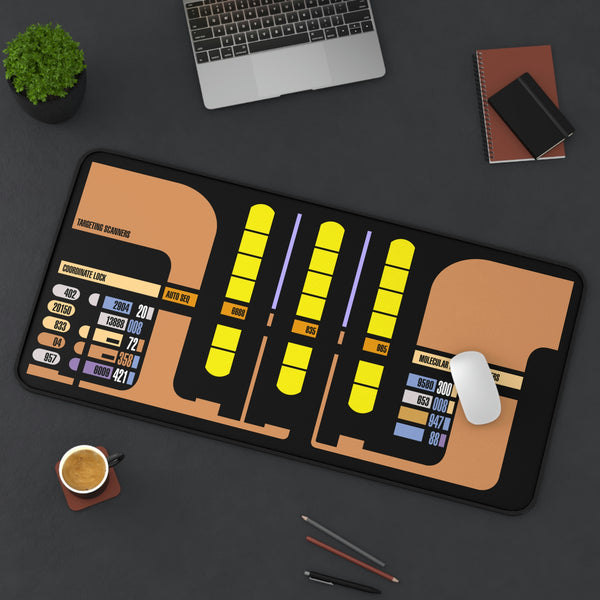 Space Fleet Transportation Desk Mat